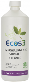 Ekologický hypoalergenní čistič ECOS3 na povrchy a podlahy 1 litr