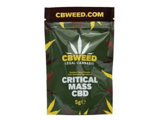 CBD konopí - Critical Mass CBD - CBWEED - 0,3% THC Váha: 5 g