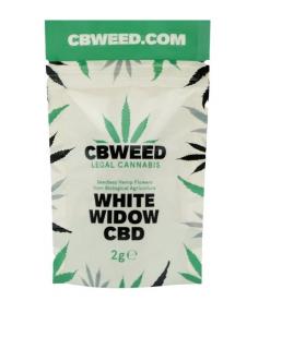 CBD konopí - White Widow - CBWEED - 0,2% THC Váha: 2 g