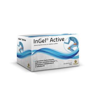 InGel Active kloubní výživa s kyselinou hyaluronovou a probiotiky Zvolte variantu: 30 sáčků