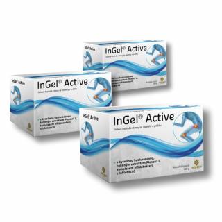 InGel Active kloubní výživa s kyselinou hyaluronovou a probiotiky Zvolte variantu: 3x30 sáčků