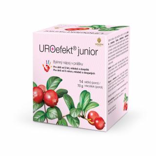 UROefekt Junior s extrakty z bylinek a brusinek Zvolte variantu: 3x14 porcí