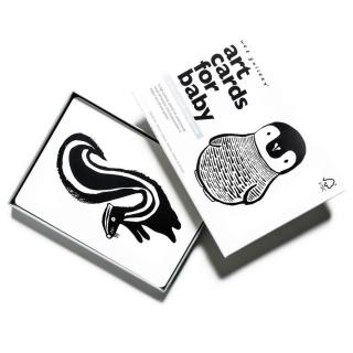 Wee Gallery Art Cards Black & White - kontrastní karty