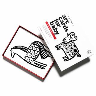 Wee Gallery Art Cards Farma - kontrastní karty