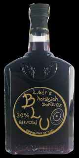 Bairnsfather BLU Borůvkový likér 30% varianta: 0,5l