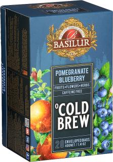 Basilur Cold Brew Pomegranate Blueberry přebal 20x2g