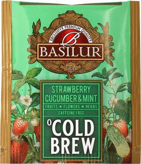 Basilur Horeca Cold Brew Strawberry Cucumber & Mint 1 sáček