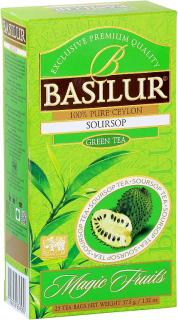 Basilur magic green Soursop - graviola balení čajů: porce 25ks nepřebal  (1,5gx25)