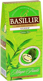 Basilur magic green Soursop - graviola balení čajů: sypaný 100g papír
