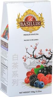 Basilur White tea Forest fruit papír 100g - lesní voce