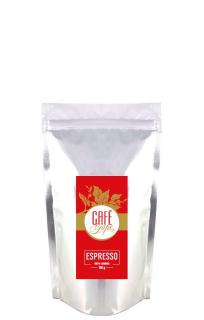 Café gape Espresso hmotnost: 150g mletá (mocca konvička) středně hrubé mletí