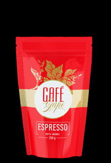 Café gape Espresso hmotnost: 250g mletá ( filtrovaná káva) hrubé mletí