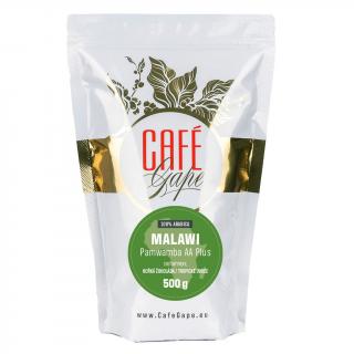 Café gape Malawi Pamwamba AA+ hmotnost: 250g mletá ( filtrovaná káva) hrubé mletí