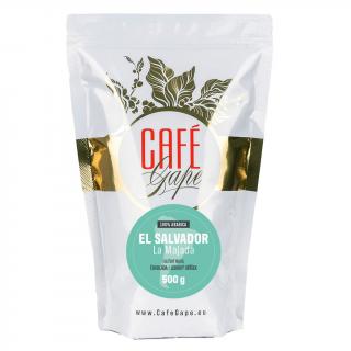 Café gape Salvador La Majada hmotnost: 500g mletá ( zalévaná káva - turek) jemné mletí