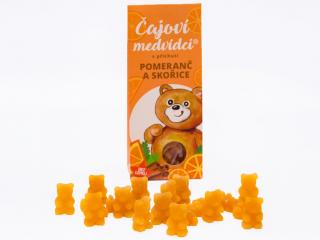 Čajoví medvídci - Pomeranč a skořice hmotnost: 250g