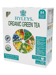 Hyleys BIO Green varianta: BIO sada zelených čajů 84 porcí