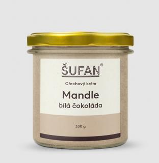 Máslo Mandle-Bílá čokoláda hmotnost: 330g