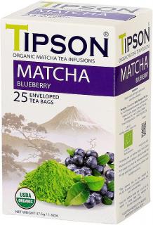 Tipson BIO Matcha přebal 25x1,5g varianta: BORŮVKA