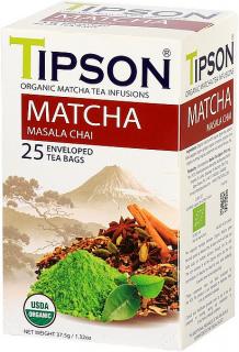 Tipson BIO Matcha přebal 25x1,5g varianta: MASALA CHAI