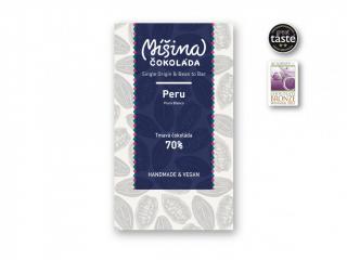 Tmavá čokoláda 70% Peru