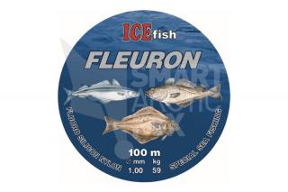 Fluorokarbon na mořský rybolov ICE fish Fleuron 0.70mm 100m (29kg)