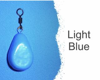 Gumová barva na olovo - Light Blue Hmotnost: 100 g