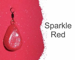 Gumová barva na olovo - Sparkle Red Hmotnost: 100 g
