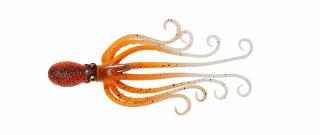 Gumová chobotnice Savage Gear 3D Octopus 16cm 120g Barva: UV Orange Glow