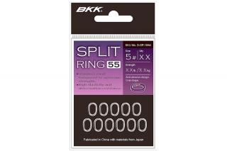 Kroužky BKK Split Ring-55 Balení: 16ks, Velikost / Nosnost: #6 - 75kg