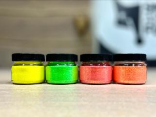 Plastisol Glitter Fluo 0.2 mm Barva: Fluo Yellow