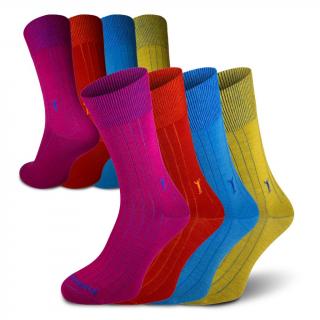 Ponožky NORTHMAN Dino Merino 4 pack - Mix Velikost: L (42-44)