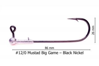 SAF Crocodile #12/0 (3pcs) Velikost / Hmotnost: #12/0 - 15g