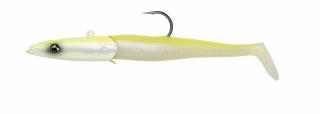 Smáček na mořský rybolov SG Sandeel 20cm 265g Barva: Chartreuse Glow