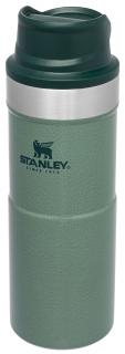 STANLEY Classic Trigger Action Travel Mug - Hammertone Green (350ml)