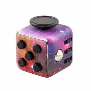 Antistresová hračka Fidget cube - Vesmír (3x3x3 cm)