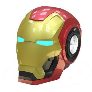 Bezdratový bleutooth reproduktor - Iron Man Červená