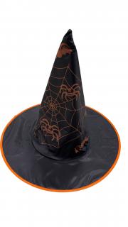 Čarodějnický klobouk - Oranžový