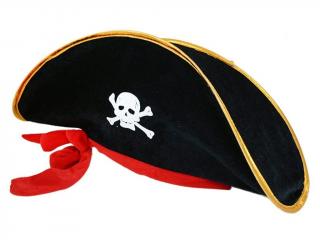 Dětský pirátský klobouk s lebkou