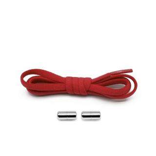 Elastické samozavazovací tkaničky na magnet (100 cm) Červená