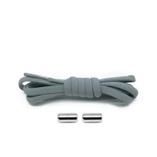 Elastické samozavazovací tkaničky na magnet (100 cm) Tmavě šedá