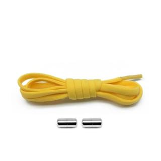 Elastické samozavazovací tkaničky na magnet (100 cm) Žlutá