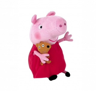 Plyšová hračka Peppa the pig - Prasátko Peppa s kamarádem