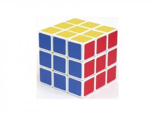 Rubikova kostka (bílé hrany)