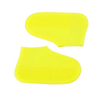 Silikonové nepromokavé návleky na boty (velikost L) Žlutá