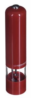 Esperanza EKP001R Malabar mlýnek na pepř červená 4 x AA baterie