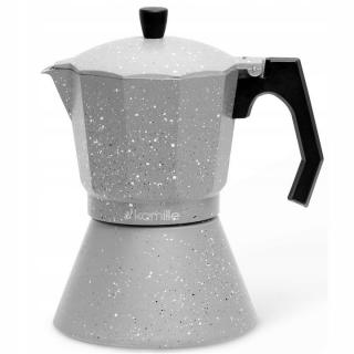 Kávovar 300 ml KAMILLE KM-2517GR (moka konvice, indukce)