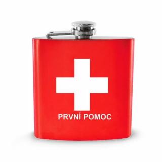 Orion Nerezová kapesní láhev First Aid 0,17 l