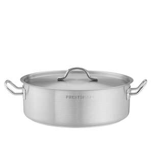 PRESTONA Nízký hrnec GT210125 320 mm 8,8 l s nerezovou poklicí