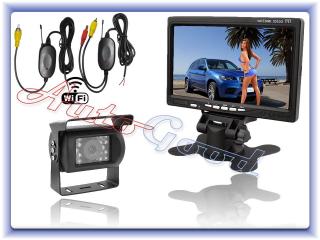 Couvací kamera + monitor LCD 7  bezdrátový přenos WIFI