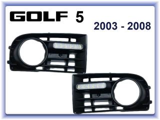 Denní svícení DRL VW Golf 5 2003 - 2008